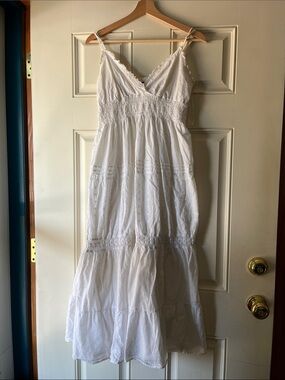 White Cotton Dress